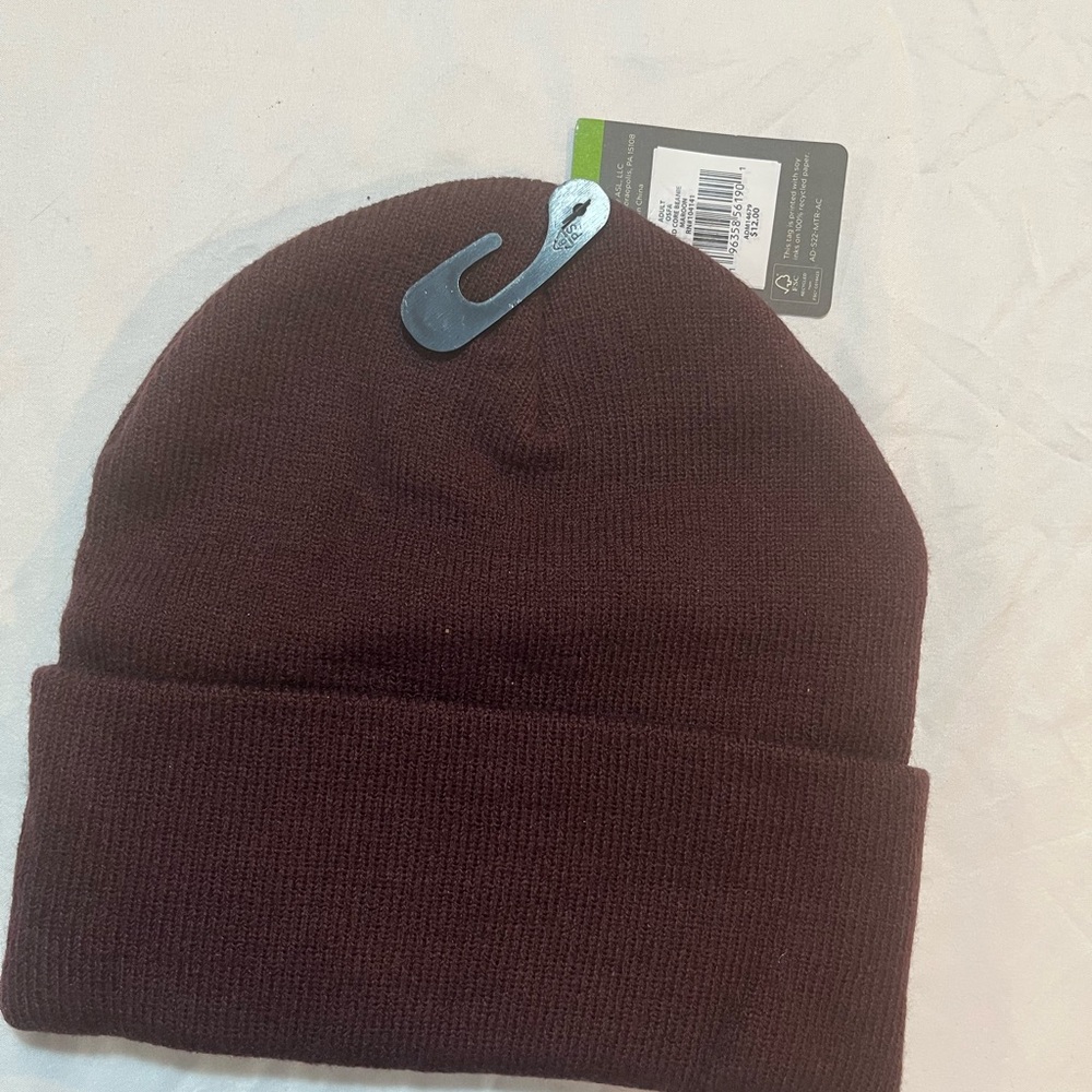 Alpine Men's burgundy Beanie one size